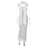 FDYOUI Luxury Bandage Sequins Evening Party Dresses for Women Sexy Strapless Off Shoulder Backless Split Slim Long Wedding Dress