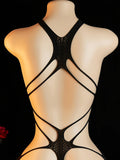 Unoccluded Bra Bodysuit Bold Desire Costume Super-sexy Rope Lingerie Mini Babydoll Lace Open-cup Body Stockings Women Underwear