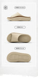 2026 New Men Indoor Street Slippers Summer House Platform Shoes Soft EVA Thick Sole Anti-slip Male Home Beach Leisure Slides