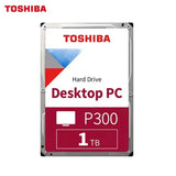 For Toshiba P300 HDWD110 1TB Desktop Hard Drive, 7200RPM SATA3, 3.5 Inch Red Disk, High Speed & Stable Performance