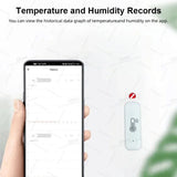 Zigbee Temperature Humidity Sensor Smart Home Hygrometer Thermometer Compatible With Tuya Smart Life Alexa Google Assistant Z2M