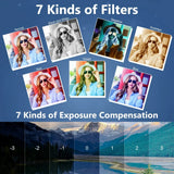 75MP Digital Camera For Photography 18X Zoom 5K UHD Vlog Camcorder Livestream Wifi Webcam 3.0 inch Flip Screen AF Selfie Camera