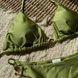 Sexy Micro Bikini 2026 Mujer Women Orange White Metal Ring Ornament Push Up Swimsuit Brazilian Beach Bathing Suit Thong Swimwear