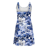 2026 Printed Floral Swimsuit Women Two Piece Beach Dress Swimwear Female Sexy Bathers Bathing Swimming Swim Suit Beachwear XXL