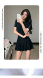 Female One-piece Conservative Student Dress Slimming Ins Sporty Super Fairy Hot Spring Swimsuit