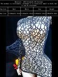 Women Sheer Mesh Long Sleeve Beach Cover Up, Sexy See-Through Fishnet Dress, Solid Bodycon  For Summer Beach Party