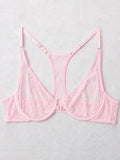 Womens Front Button Lace Bra Underwire Underwear Elegant Embroidery Beautiful bBack Plus Size Lingeire A B C D E F Cup