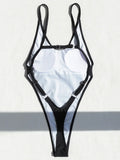 Backless Extreme Mini Micro G String Thong Women Swimwear One Piece Swimsuit Female Monokini High Leg Cut Bathing Suit Swim Lady