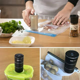 Electric Vacuum Sealer Machine for Food Clothes Vacuum Storage Bags USB Rechargeable Portable Mini Air Compression Vacuum Pump