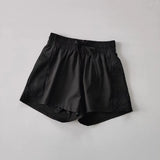Women's Summer Sports Fitness Short Quick Dry Loose Anti Glare with Pocket Style New Pants