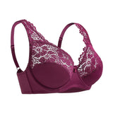 Fashion Bras For Womens Lingerie Lace Bra Underwire Plus Size Brassiere Sexy Underwear BH Top  B C D DD E F Cup
