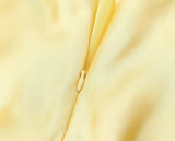 Foridol V Neck Backless Satin Long Dress Women Sexy Beach New in Maxi Summer Dress Spaghetti Strap Yellow Party Vestidos 2025
