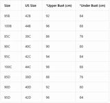 Daily Women's Push up Bra Basic Solid Plus Size Comfort Shoulder Straps Minimizer Side Support Underwire Bra