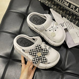 Platform Slippers Summer Women's Sandals 6cm Wedges Ladies Outdoor Clogs Thick Street Beach Slides Girls Flip Flops Garden Shoes