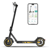 HiQiS V10 E-scooter 500W Motor 36V 10.5Ah 25 MPH Speed 22 Mile Range Foldable E-scooter 10 Inch Air Tire Electric Scooter