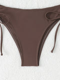 Halter Bandeau Bikinis 2026 Women Sexy Swimsuit Solid Padded High Waist Swimwear Female Bathers Bathing Swimming Swim Suit