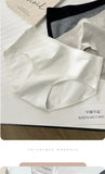 Pure cotton seamless underwear for girls mid-waist sweat-absorbent, breathable and anti-bacterial cotton crotch sports briefs