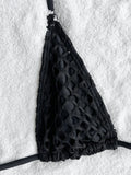 DEKA Tie Side Mini Micro Bikini Set With Skirt Halter Female G-String Thong Swimsuit Women Swimwear Bather Bathing Suit Swim