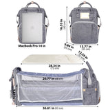 Large Multifunctional Mummy Backpack