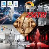 New SSD USB Flash Hard Drive External TypeC High Speed SSD USB3.1 256TB SSD Storage Portable HD Hard Disk