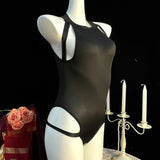 Sexy Nightdress Woman Lingerie For Sex Open Crotch Backless Hot Porn One-piece Bodysuit Erotic Costume Babydoll Dress Underwear