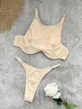 2026 Sexy Ring Bikini Women Swimsuit Female Swimwear Bandeau Biquini Thong Bathing Suit Swimming Suits Halter Bodysuit Beachwear