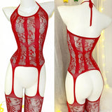 1PC Women Sexy Fishnet Beach Cover Up Hollow Out Bodycon Bodysuit See Through Summer Swimwear