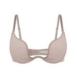 Sexy U-shaped spacer bra thin mesh Breathable underwear underwire comfortable stylish Lingerie bralette