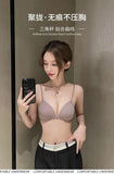 Comfort Strapless Bra for Small Bust Seamless Bralette Adjustable Anti-Peek Summer Wear Thin Back Design Women S-XL MOYISU
