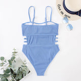 2026 Swimsuit One Piece Solid Swimwear Women One-piece Bathing Swim Suit Female Padded Beach Wear Swimming Summer