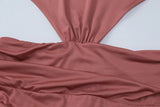 FDYOUI Elegant Sexy Sleeveless Backless Long Holiday Beach Dress Women Chic Hollow Out Solid Long Maxi Evening Party Dresses