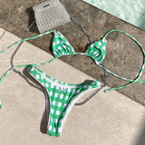Micro Bikini Push Up Women Swimsuits 2025 Sexy Female Swimwear Brazilian Bikini Set Thong Biquini Swim Suits Print Beachwear