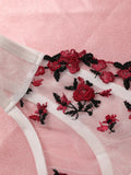 Sexy Lace Lingerie Bra And Panty Sets Women Underwear Flower Embroidery Bralette Set