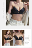 MOYISU Desire Triangle Cup Women Summer Thin Small Chest Gathered To Show A Large Pair of Breast Anti-sag No Underwire Bra Women
