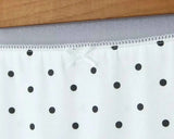 2026 Women Vintage Black White Polka Dot A-line Knee Length Skirt Sexy Low Waist Holiday Summer Skirts Slim Mini Skirts J7L2