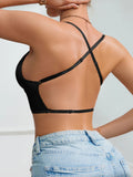 Sexy Women's Strapless Invisible Backless Dress Bra Deep V and Underwire Push up Bra Comfort underwear Women's Lingerie