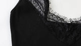 Ahagaga Sexy Women's Mini Dress Straps Patchwork Lace Sheath Sleepwear Sleeveless Nightgown Camisole Basic Female Vestidos Slim