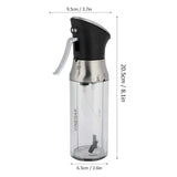 BONJEAN Oil Dispenser Dual Nozzle Spray Bottle for Cooking Oil