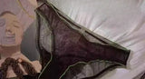 Elegant French Design Minimizer Bra Fashion Triangle Cups Structural Support Ultra Thin Soft Mesh Lingerie Set MOYISU Sexy Tushy