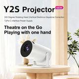 Y2S household high-definition projector. Handheld projector. Can connect to a mobile phone. Mobile cinema.