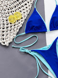 Zebra Print Halter micro Bikini 2025 women Bandeau String Swimsuit Female swimwear Neon Shiny bikini set Leopard Bathing Suit