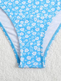 2025 Strappy Bikini High Waist Swimsuit Women Sexy Printed Swimwear Female Bathers Swimming Bathing Swimming Swim Suit Beachwear