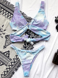 Sexy Adjustable Rings Cross Bandage Bikini Female Swimsuit Women Swimwear Two-pieces Bikini set Bather Bathing Suit Swim Lady