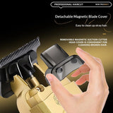 Kemei 90-5 Electric Hair Beard Trimmer 7500 RPM Zero Gap Clipper for Men DLC Blade Cordless Barber Finish Hair Cutting Machine