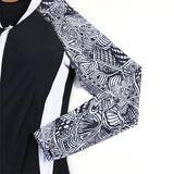 2024 One Piece Surfing Swimsuit Women Rash Guard Sexy Swimming Sport Print Sleeveless Swimwear Monokini Bathing Suit Femme