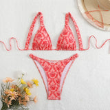 2026 Triangle Strappy Bikini Women Sexy Swimwear Female Brazilian Swimsuit Bathers Bathing Swimming Swim Suit Beachwear Summer