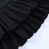 Streetwear Mall Goth Skirt Women Harajuku Y2k E-girl High Waist Bandage Mini Skirt Dark Gothic Punk Emo Alt Club Wear