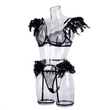 Langerie Bilizna Sexy Lingerie Outfit Vulgar Female Underwear Set for Women Clothes Sex Bіdzna Z Video Access Women's Langgery