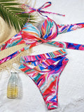 Sexy Underwired Bra Cup Female Swimsuit High Waist Bikini Women Swimwear Two-pieces Bikini set Push Up Bathing Suit Swim Lady