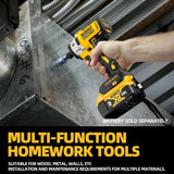 Dewalt DCD887 Cordless Brushless Impact Screwdriver Strong 20V Battery Power Electric Tool